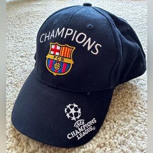 FC Barcelona Champions UEFA Champions League Baseball Cap